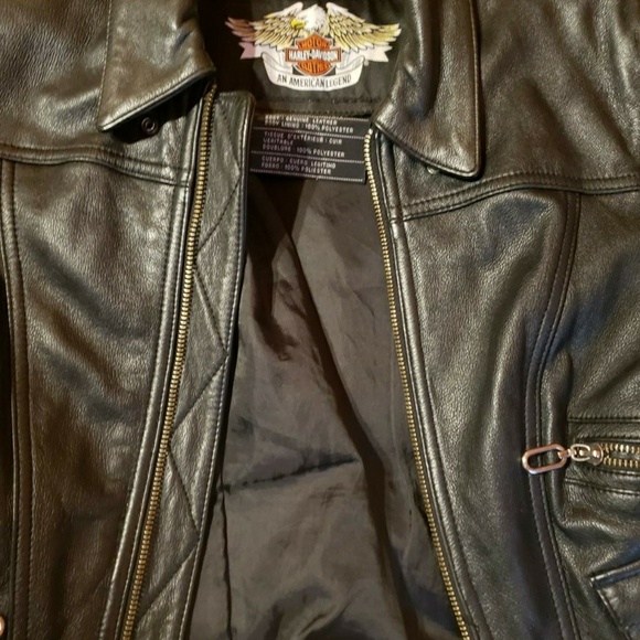 harley Davidson leather jacket - Picture 4 of 5
